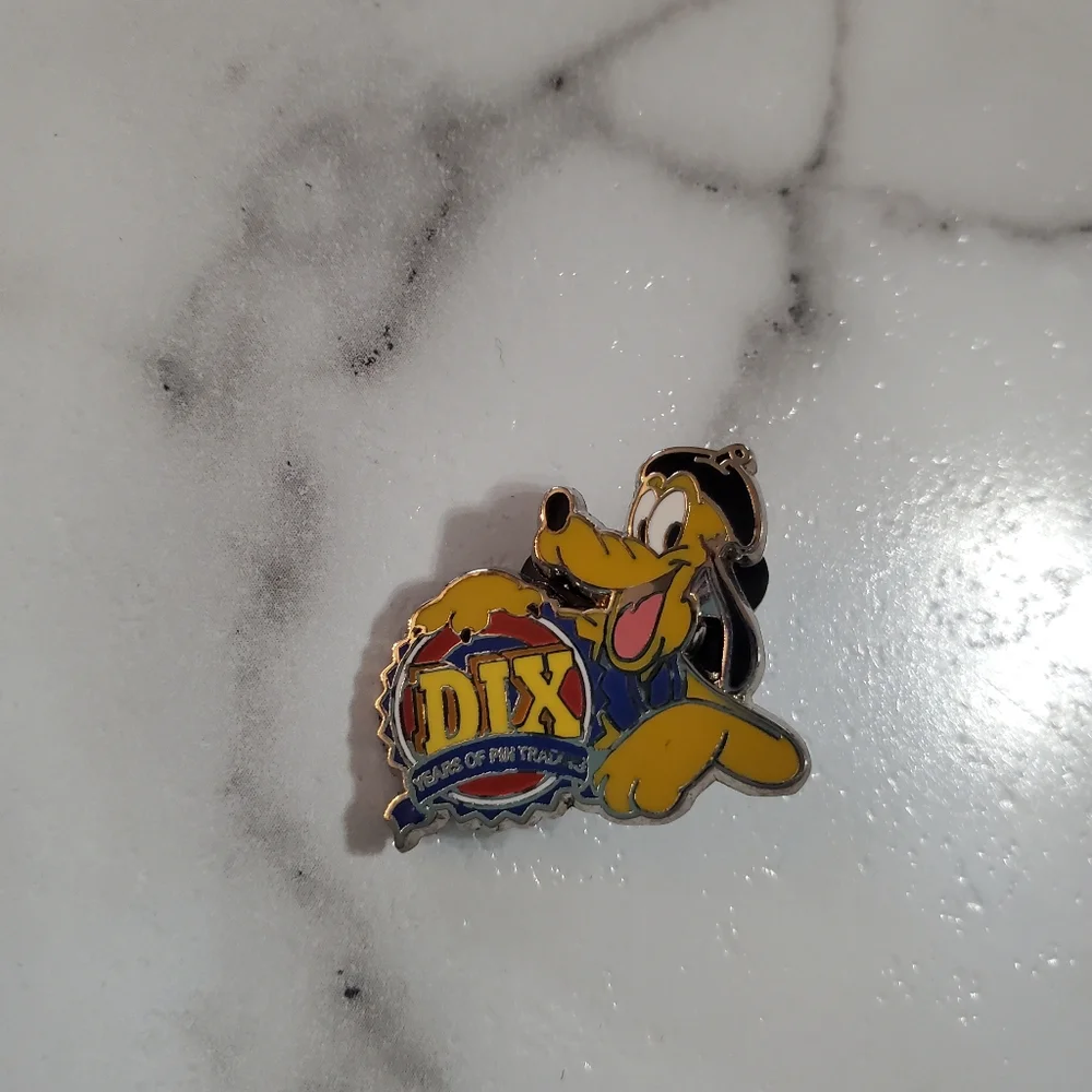 Lot of 5 10th Anniversary Disney Pin Trading Pins